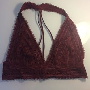 Maroon Bralette